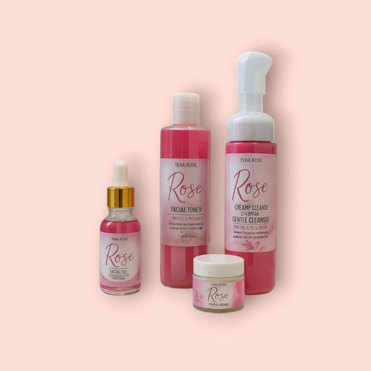 🎁 مجموعة تفتيح وترطيب وتنظيف البشرة بخلاصة اليوريا والهيالورونيك من طيبة بيور (30% off)